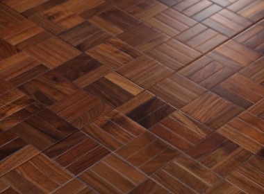 黑胡桃拼花煙雨斜陽