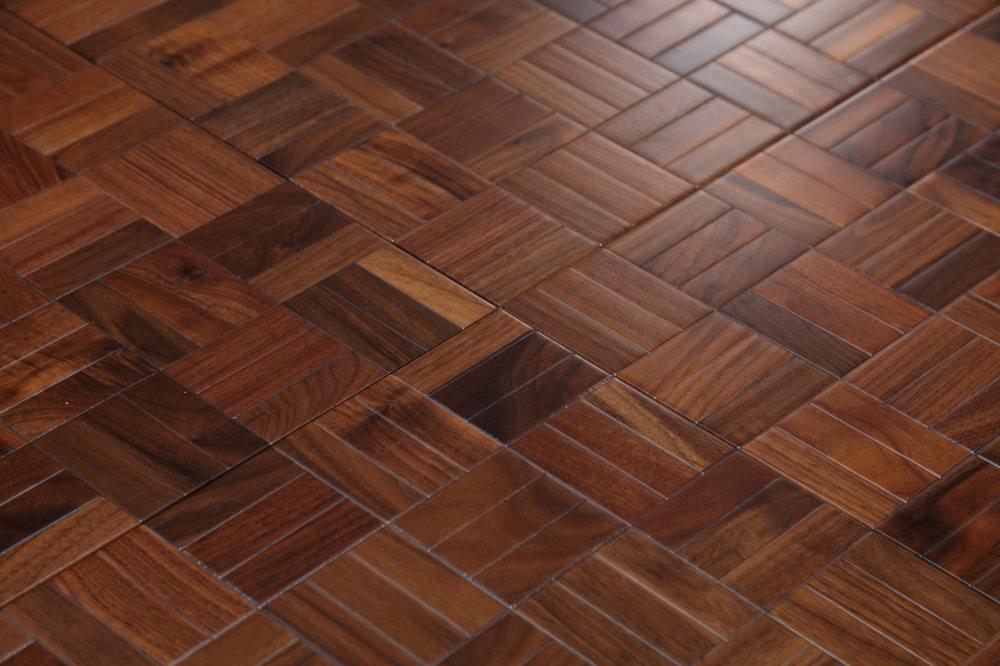 黑胡桃拼花煙雨斜陽